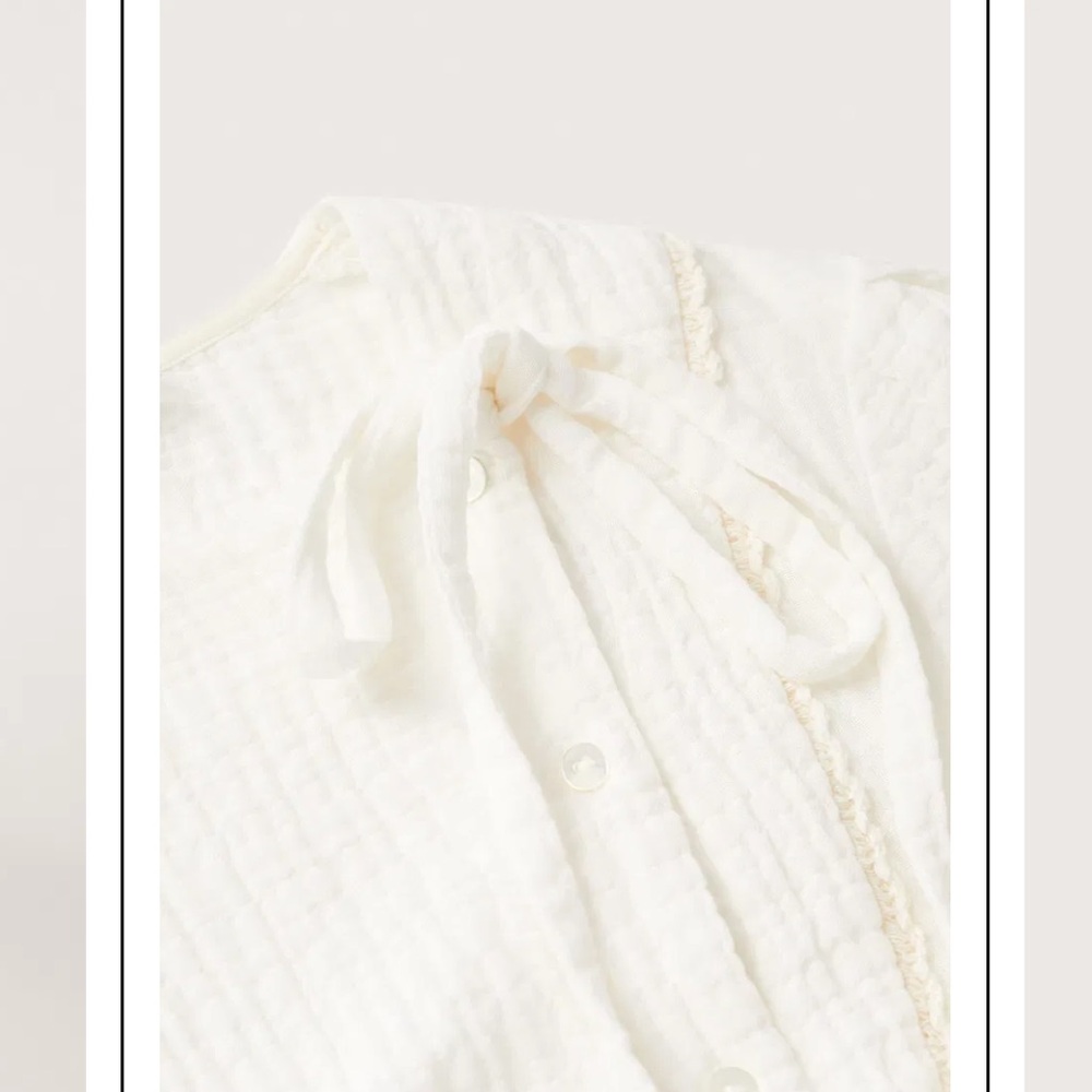 Mango Textured Cotton Dress Size 2 - Picture 3 of 12